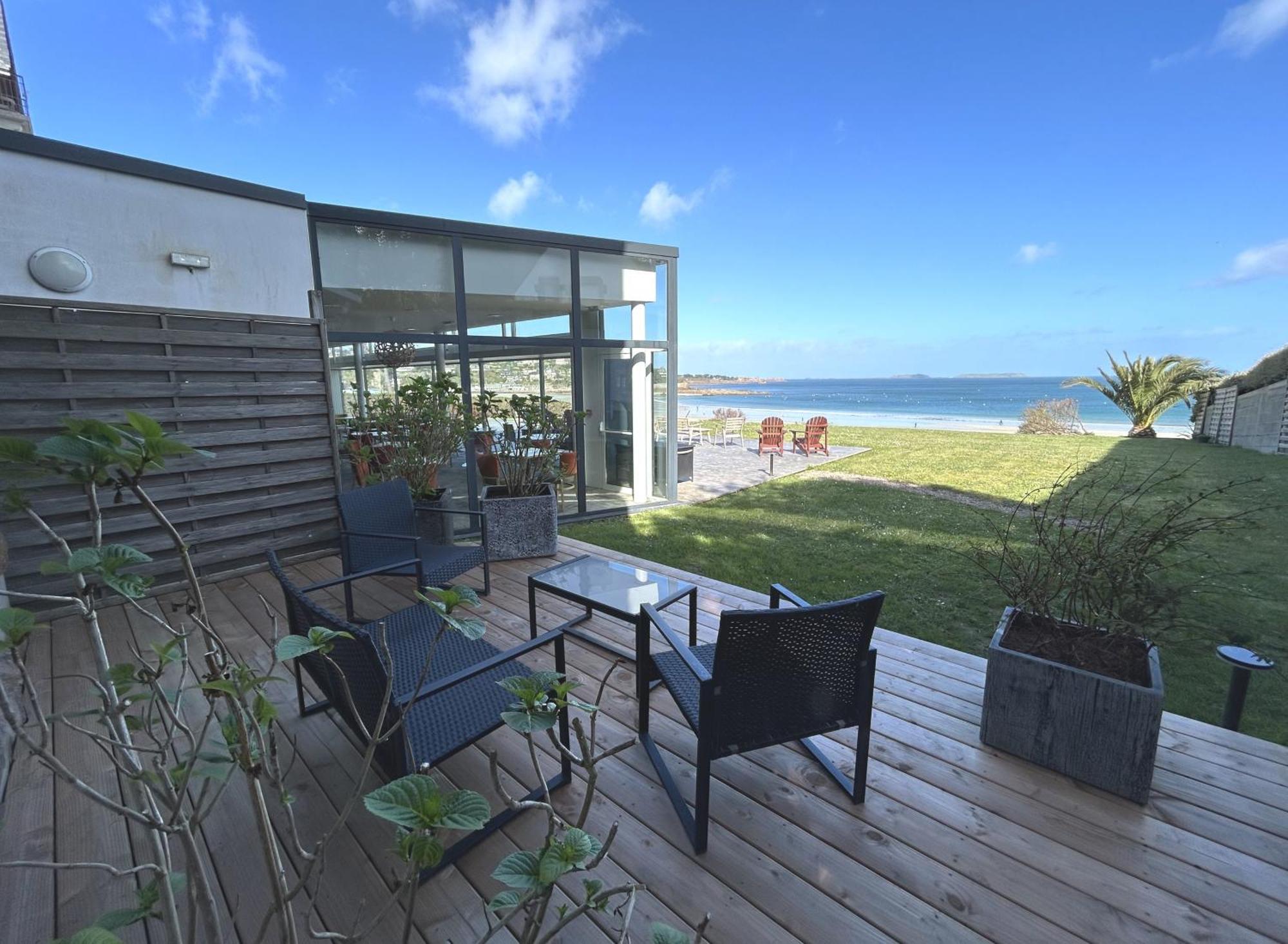 Logis Hotel Ker Mor Perros-Guirec Ngoại thất bức ảnh